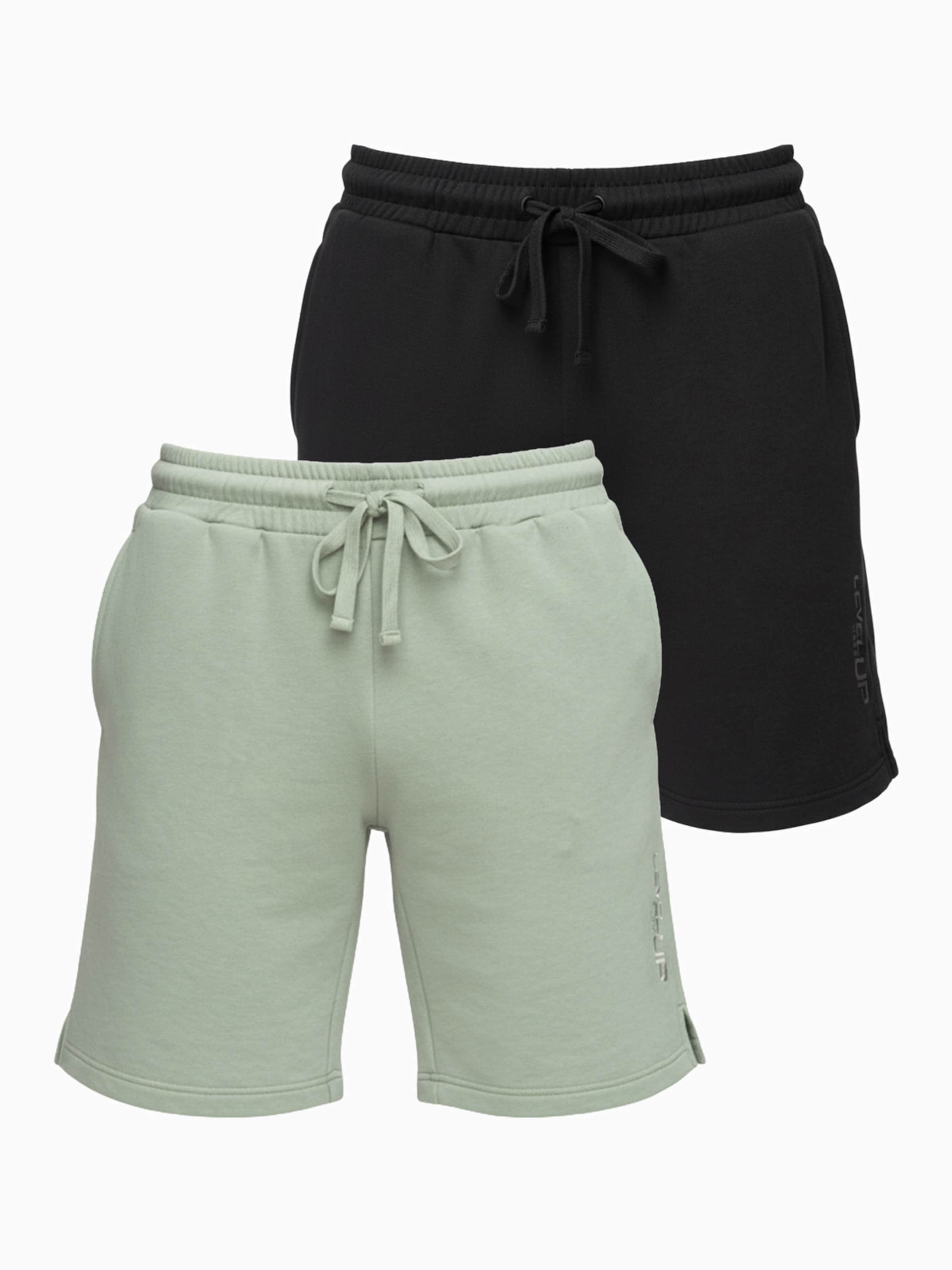 Ombre Shorts in Mischfarben: Vorderseite