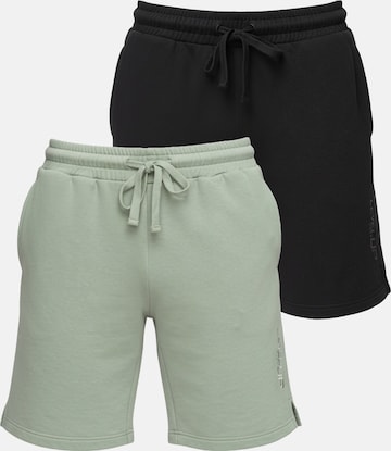 Ombre Shorts in Mischfarben: Vorderseite