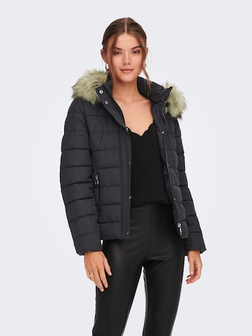 ONLY Winter jacket 'LUNA' in Black: front