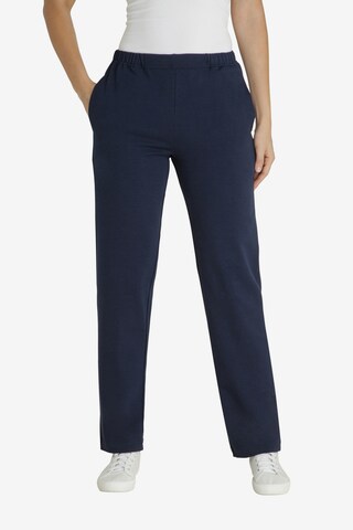 Regular Pantalon fonctionnel HAJO en bleu : devant