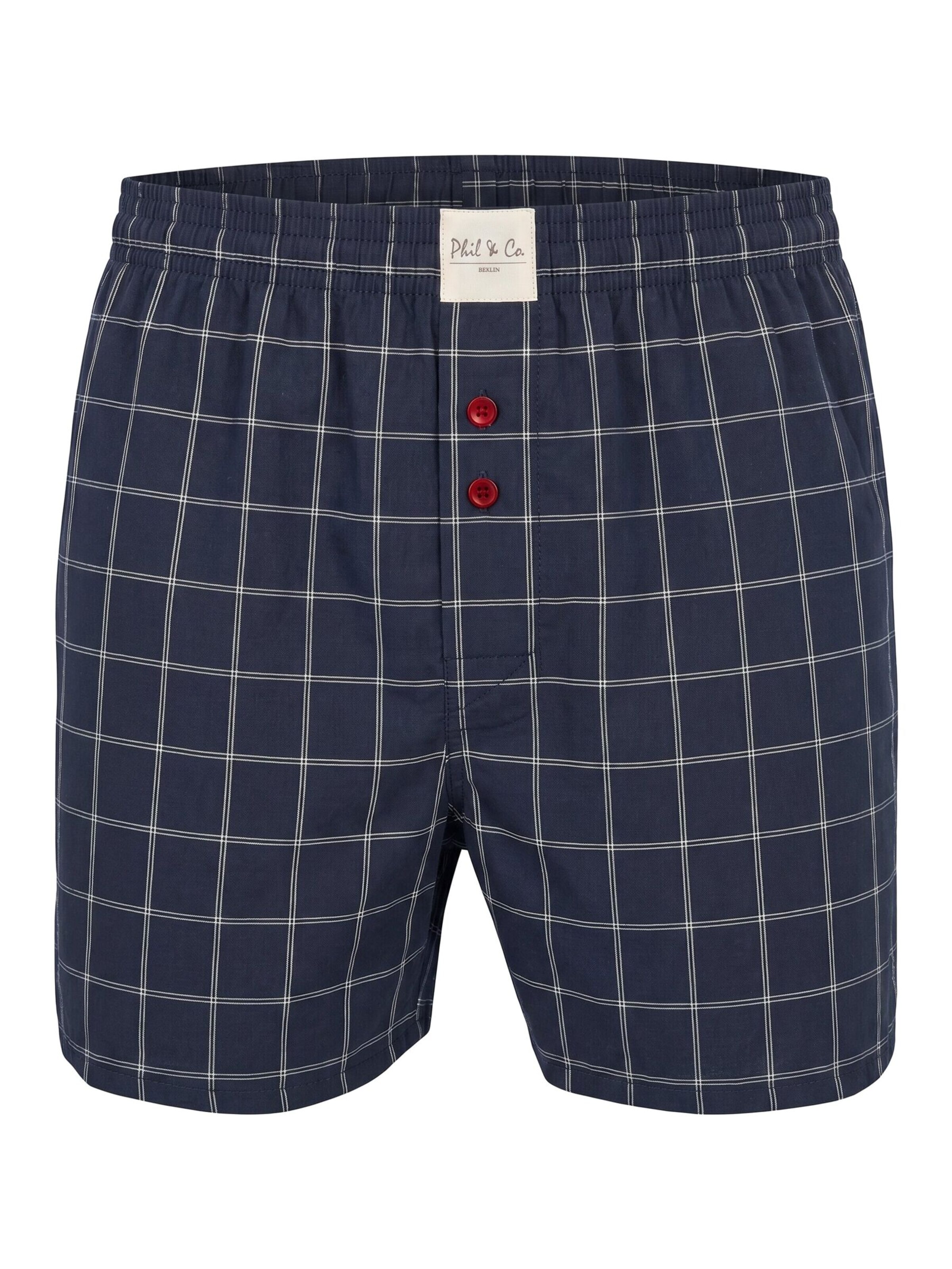 Phil & Co. Berlin Boxershorts 'Phil & Co. Berlin Men's Woven Boxers 12 Pack – Loose Fit Boxer Shorts – 60% Cotton & 40% Polyester – Breathable, Wrinkle-Resistant & Easy Care' in Gemengde kleuren