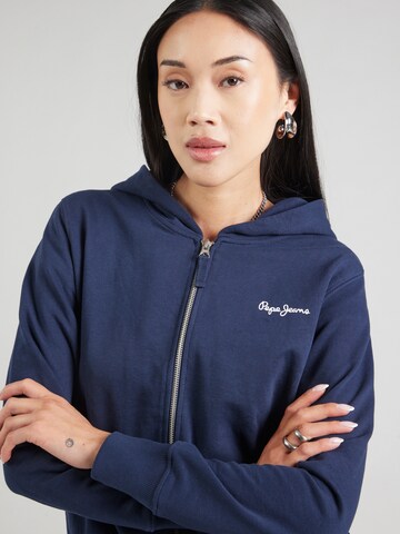 Pepe Jeans Sweatjacke 'EDNY RO' in Blau