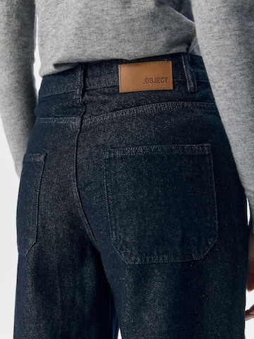 OBJECT Wide Leg Jeans 'OBJSava' i blå