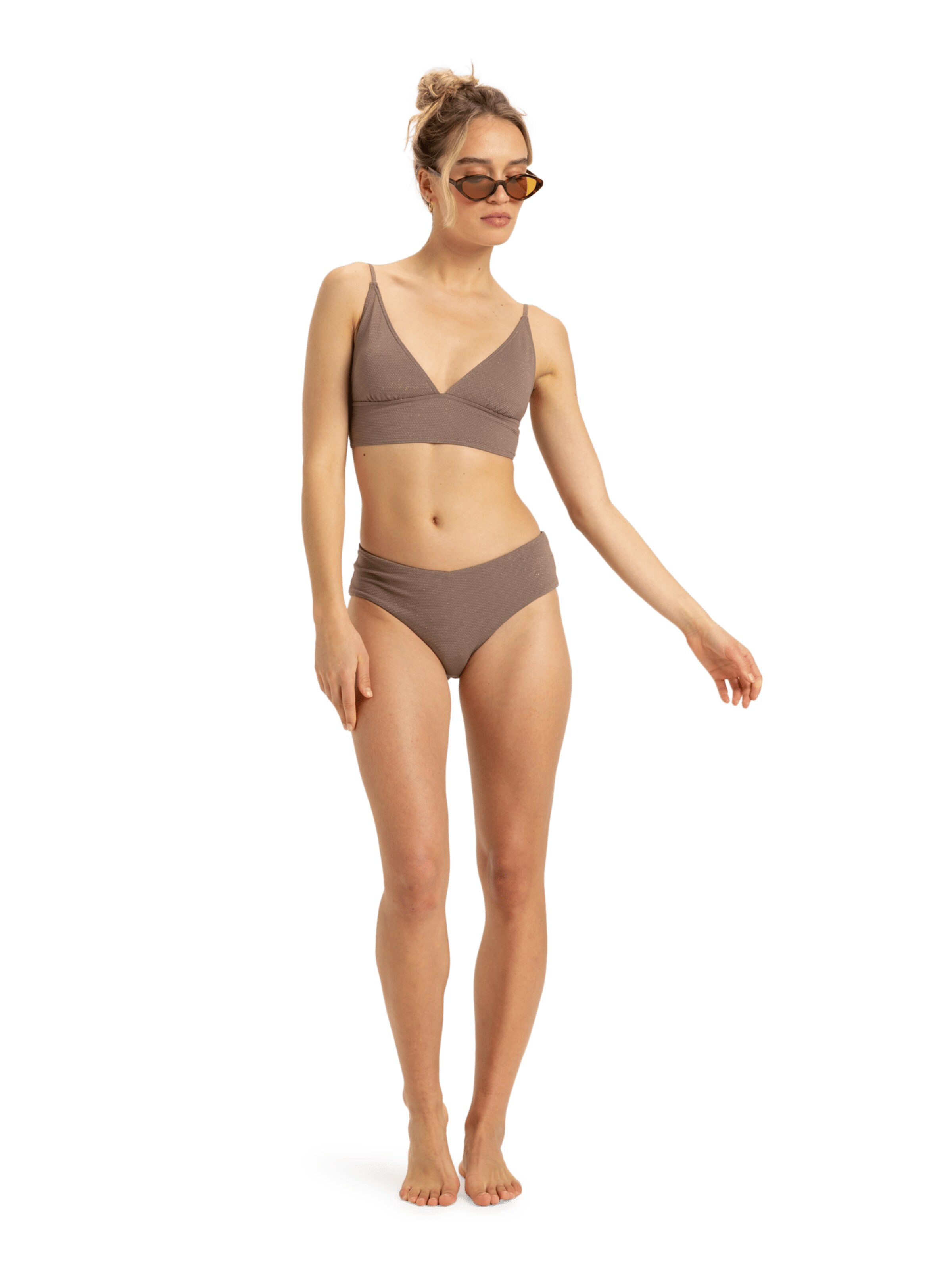 ROXY Bikinihose 'Lasca' in Grau