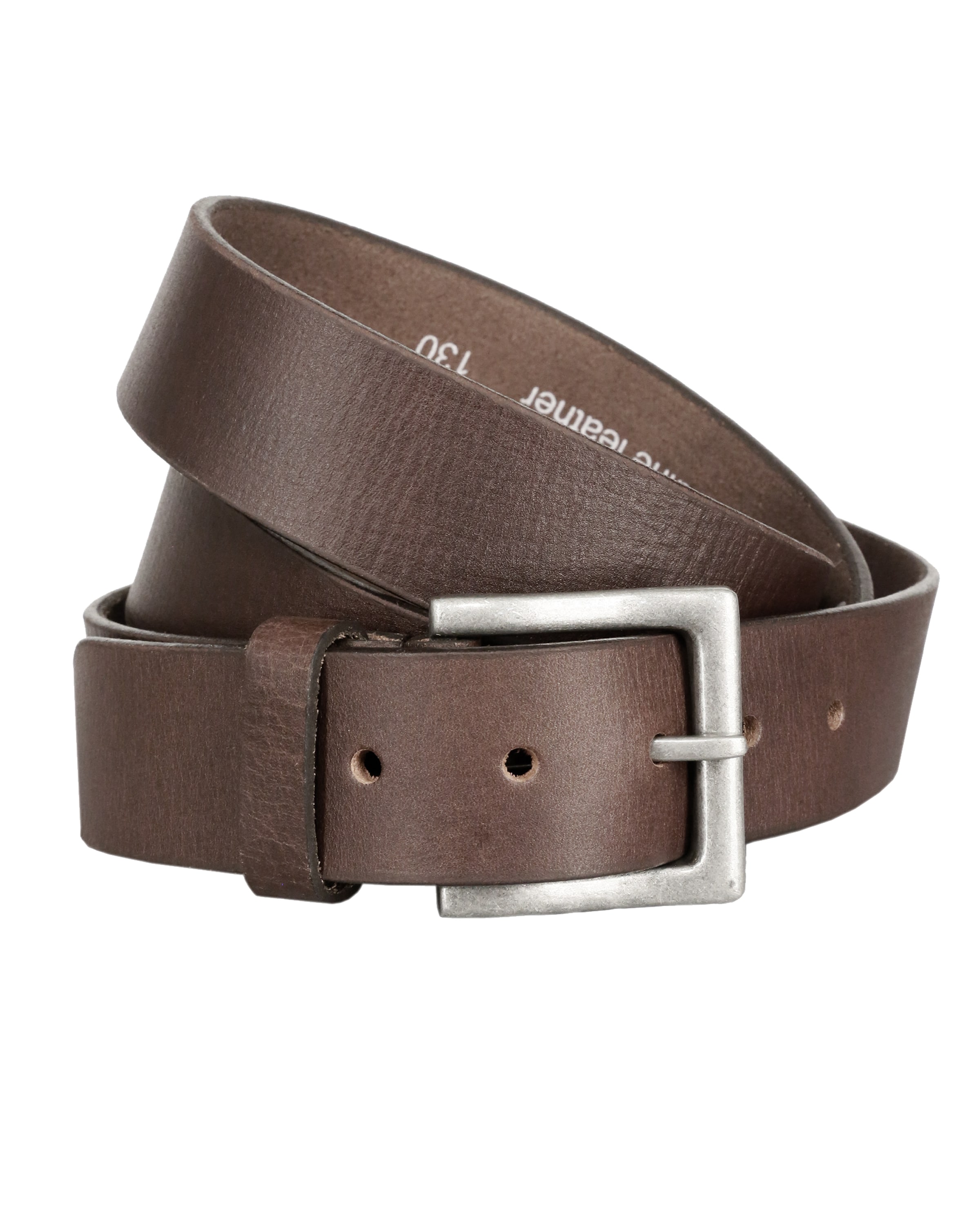 Maze Gürtel schlicht ' 42020174 ' in Braun: Vorderseite