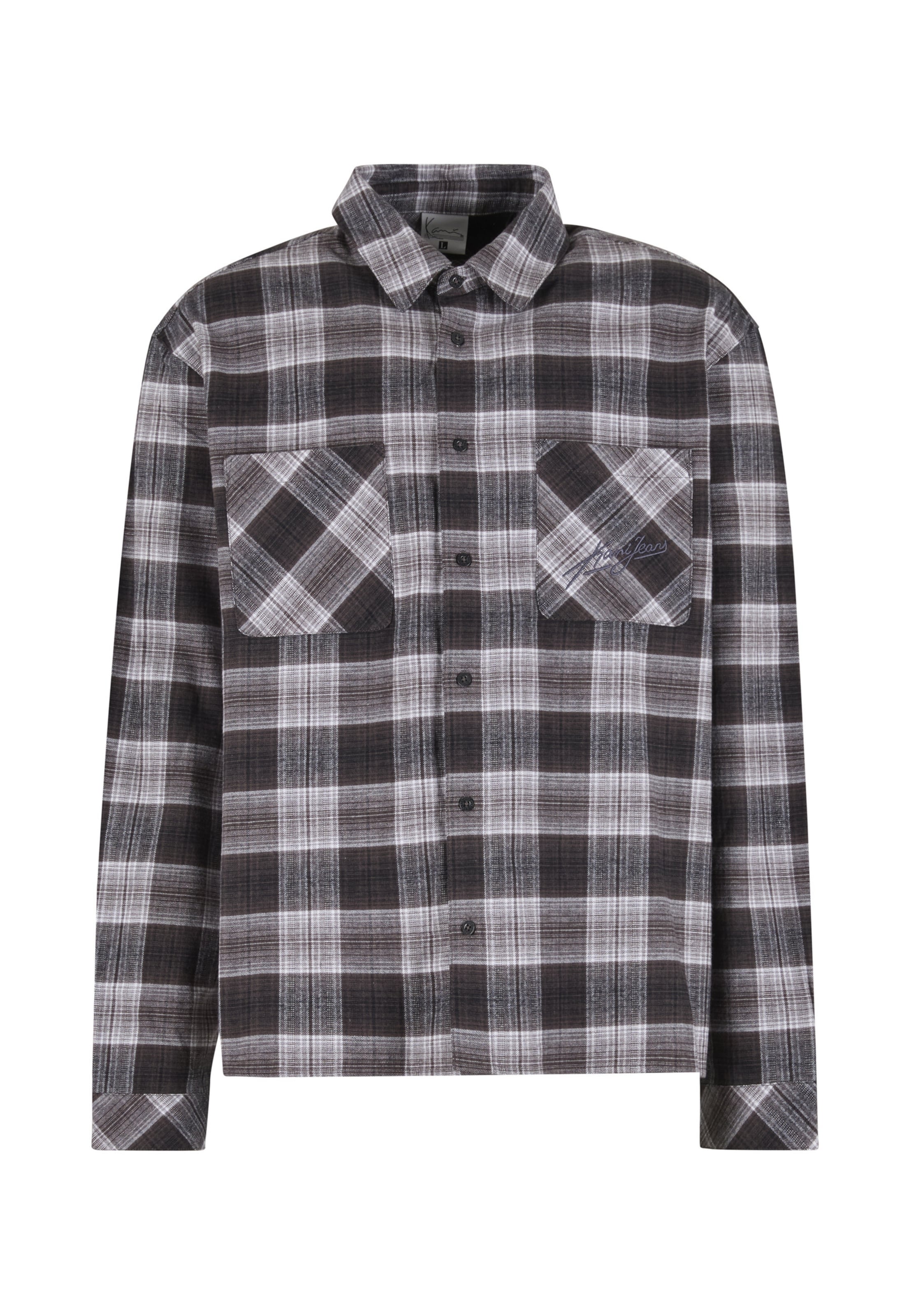 Comfort fit Camicia di Karl Kani in nero: frontale