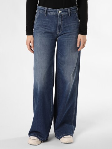 Cambio Wide Leg Jeans 'Alek' in Blau: Vorderseite
