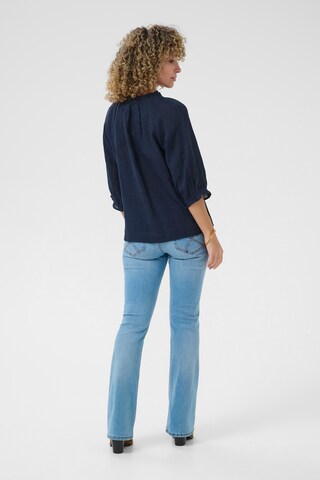 Cream Bluse 'Bellis' i blå