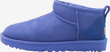 UGG Bootsit 'Classic Ultra Mini' värissä sininen: etupuoli