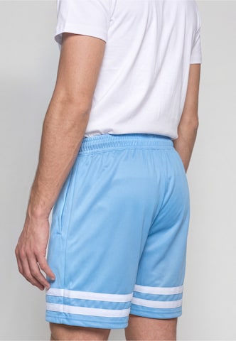 Pantaloncini da surf di Unfair Athletics in blu: dietro
