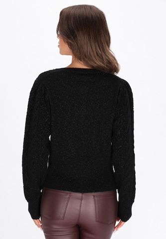 faina - Casaco de malha em preto