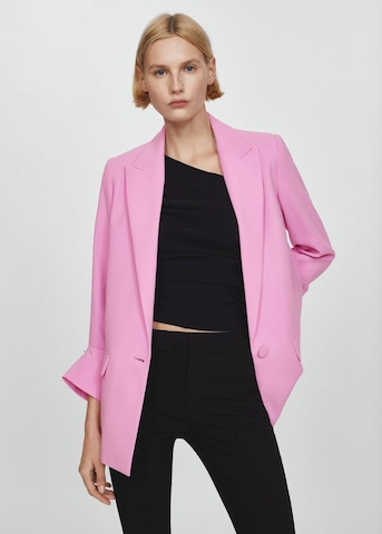 MANGO Blazer 'Eleonor' in Pink: front
