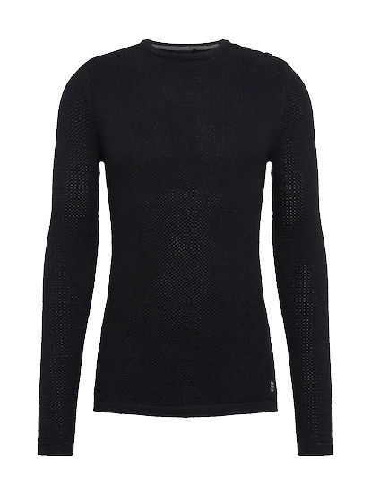 9Cm4D Swetry & kardigany BLEND Sweter w kolorze Czarnym 