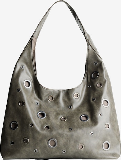 Bershka Cabas en gris foncé, Vue avec produit