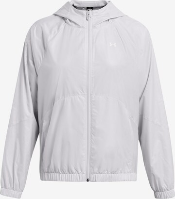 UNDER ARMOUR Outdoor Jacket in Grey: front