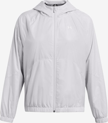 UNDER ARMOUR Outdoor Jacket in Grey: front