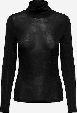 ONLY - Camiseta en negro: frente