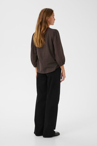 Kaffe - Blusa 'KAFrancesca' en marrón