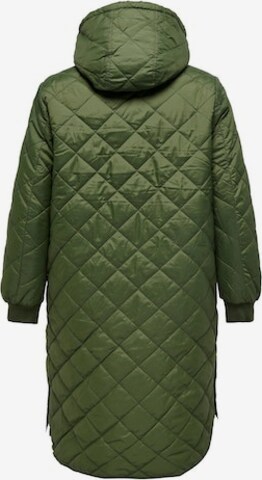 ONLY Carmakoma Between-Seasons Coat 'New Sandy' in Green