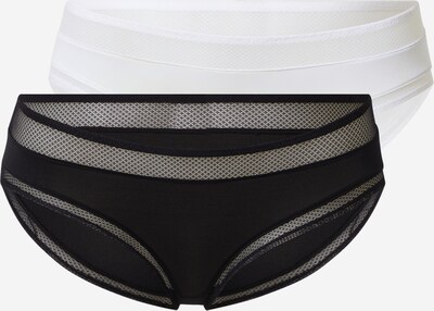 Dorina Slip 'Spencer' en noir / blanc, Vue avec produit