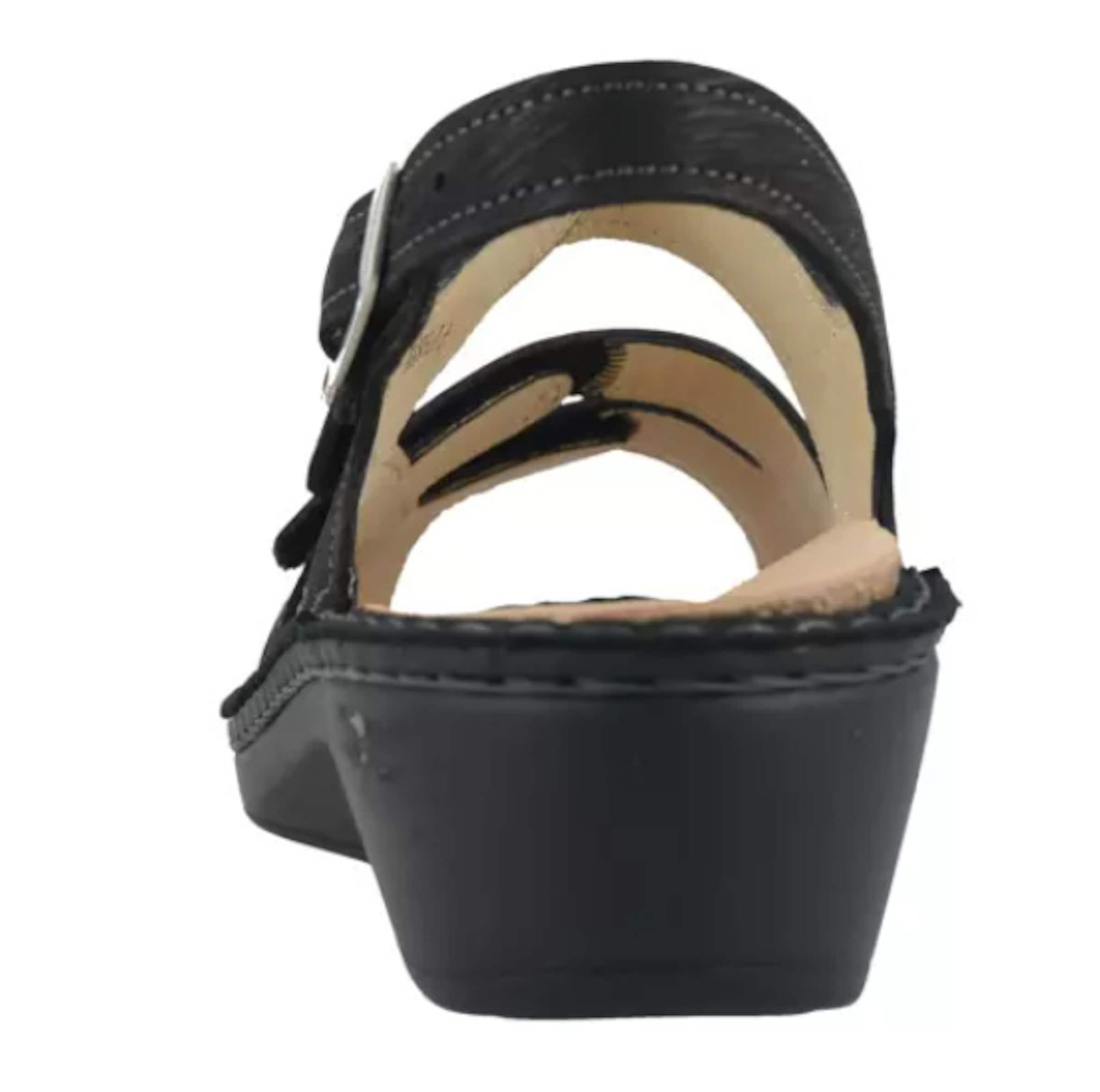 Finn Comfort Sandale in Schwarz