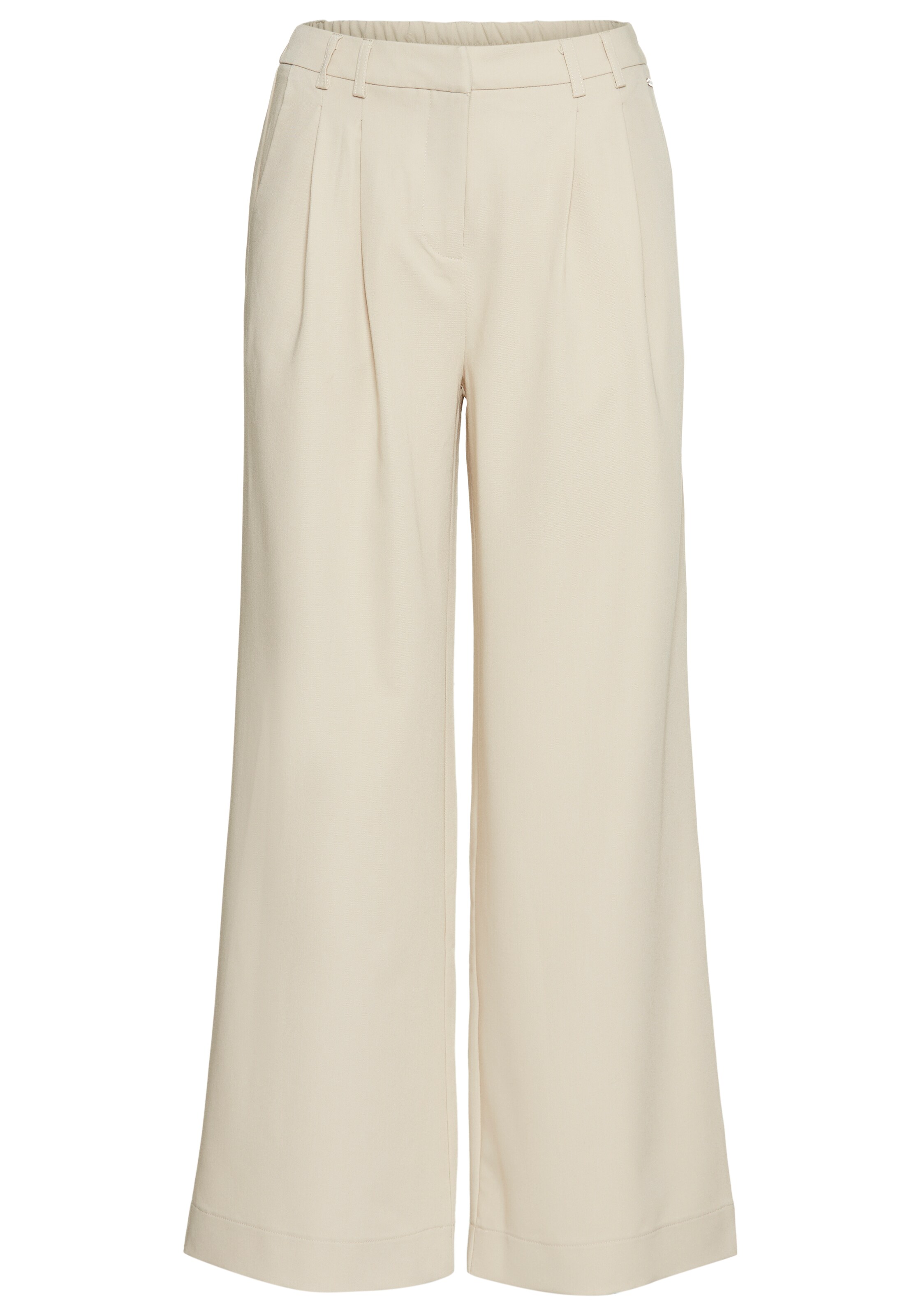 LAURA SCOTT Pleat-Front Pants in Ivory, Item view