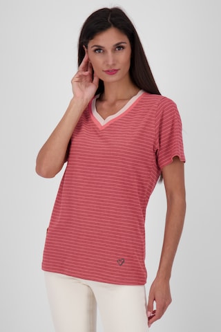 Alife and Kickin T-Shirt 'IziAK' in Pink: predná strana