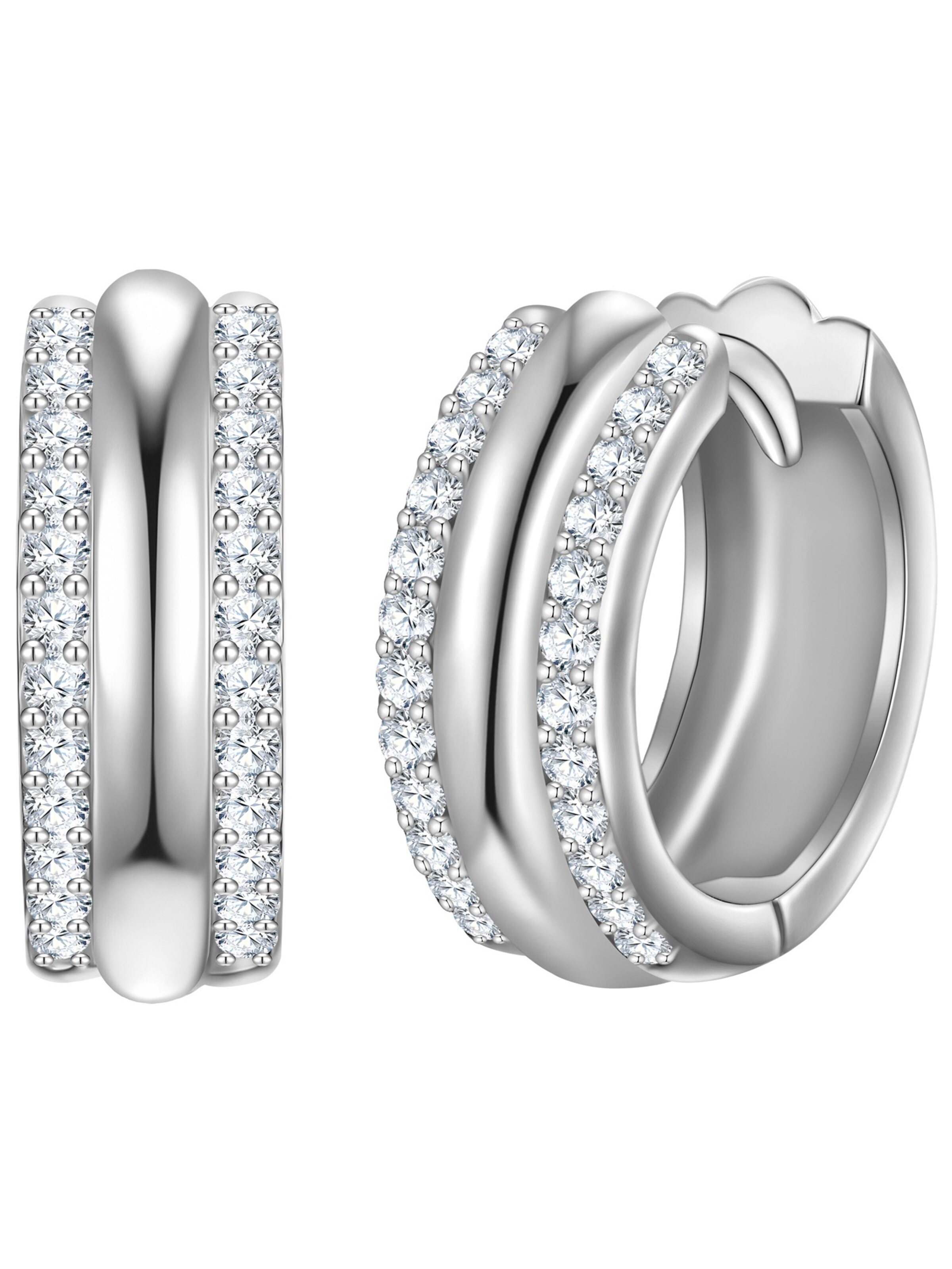 Rafaela Donata Ohrringe in Silber: Vorderseite