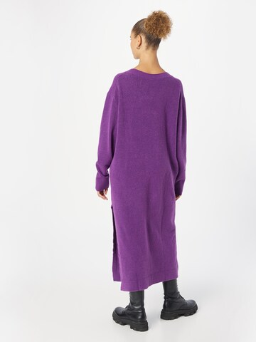 WEEKDAY Knitted dress 'Ellen' in Purple