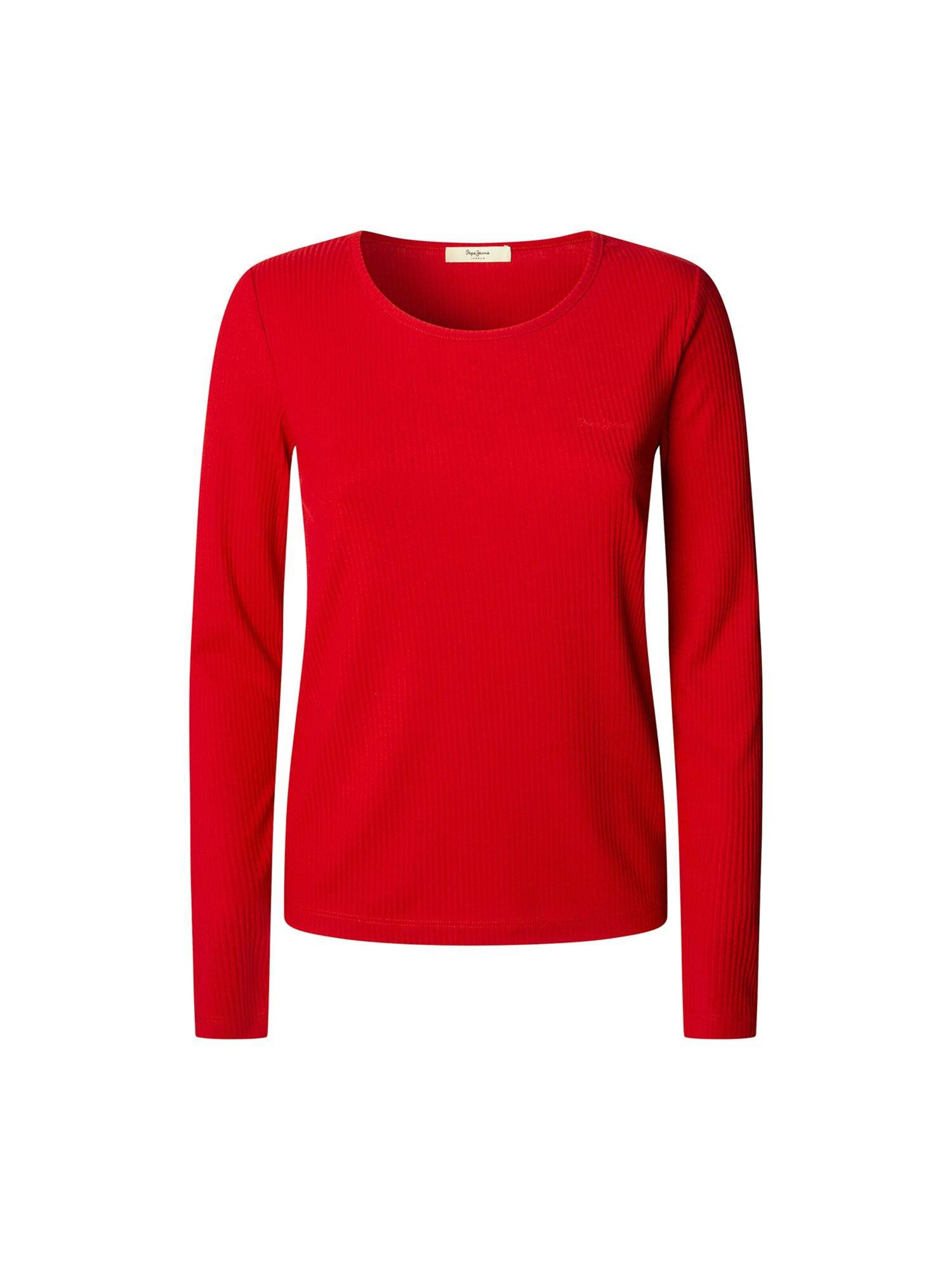 Maglietta 'Batu' di Pepe Jeans in rosso: frontale