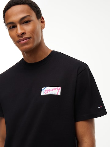 Tommy Jeans - Camiseta en negro