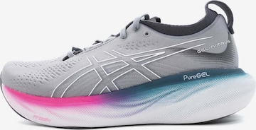 Chaussure de course 'Gel-Nimbus 25' ASICS en gris : devant