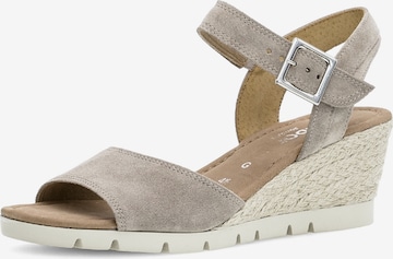 GABOR Sandals in Beige: front