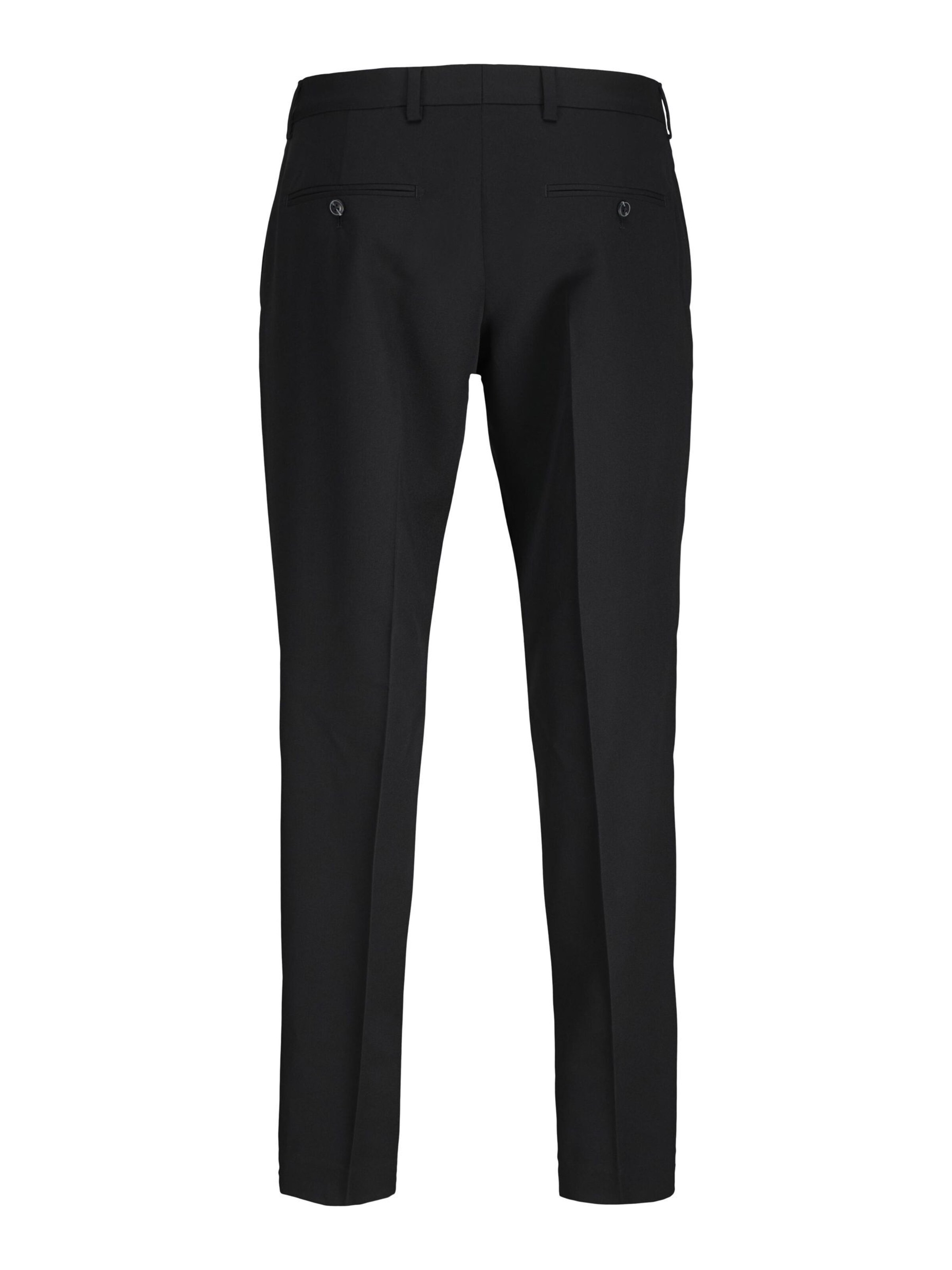 JACK & JONES Loosefit Bukser med fals 'JPRFranco' i sort