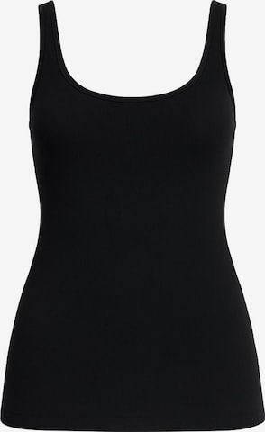 Chemise de nuit Blackspade en noir : devant