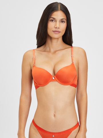 s.Oliver T-shirt Bra in Orange