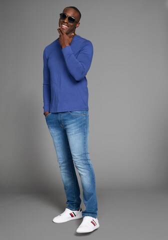 DELMAO Shirt in Blau