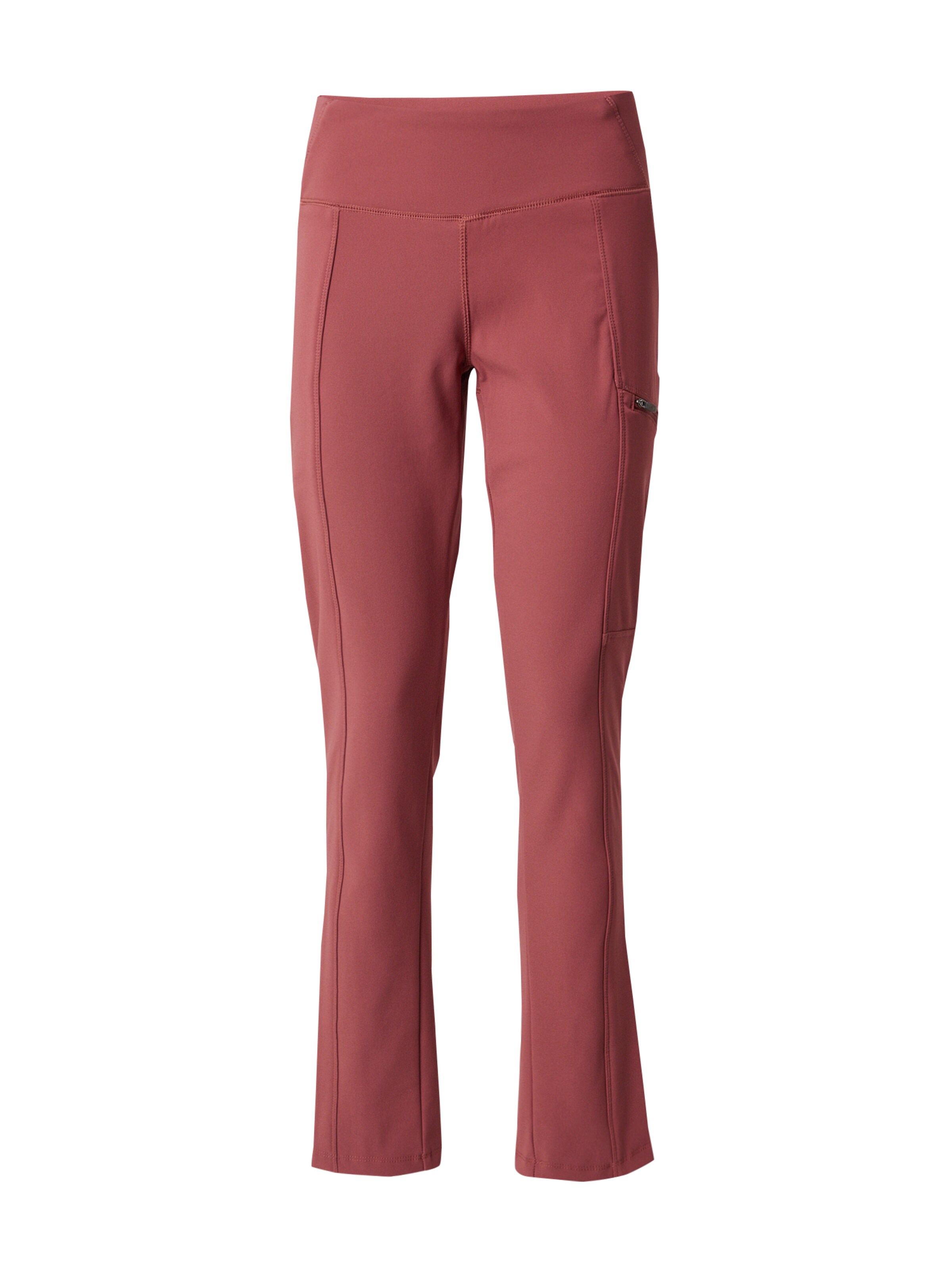 COLUMBIASlimfit Hlače za vanjske uvjete 'Back Beauty' - crvena boja: prednji dio