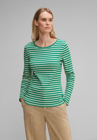 STREET ONE - Camisa em verde: frente