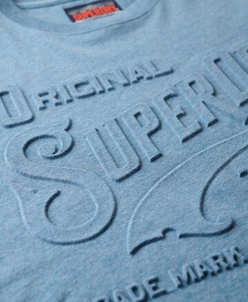 Superdry Shirt in Blauw