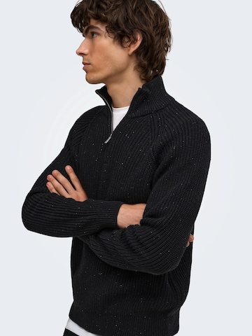 Only & Sons - Jersey 'ONSLOGAN' en negro
