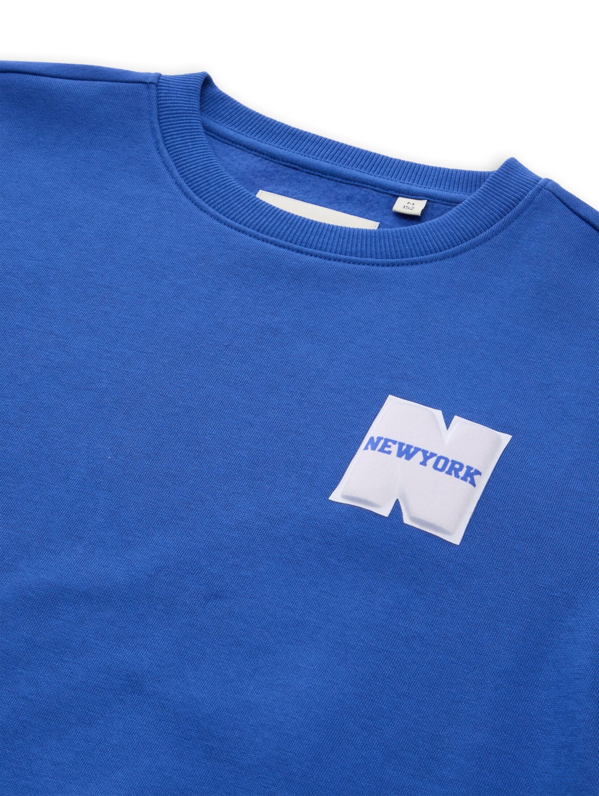 TOM TAILOR Sweatshirt in Blau