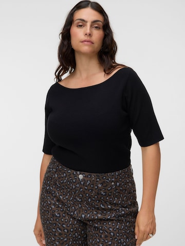 Pullover di Vero Moda Curve in nero: frontale