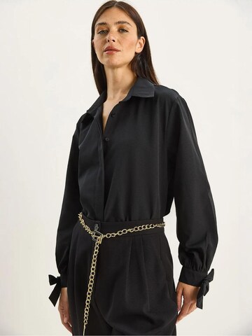 Bianco Lucci Bluse in Schwarz