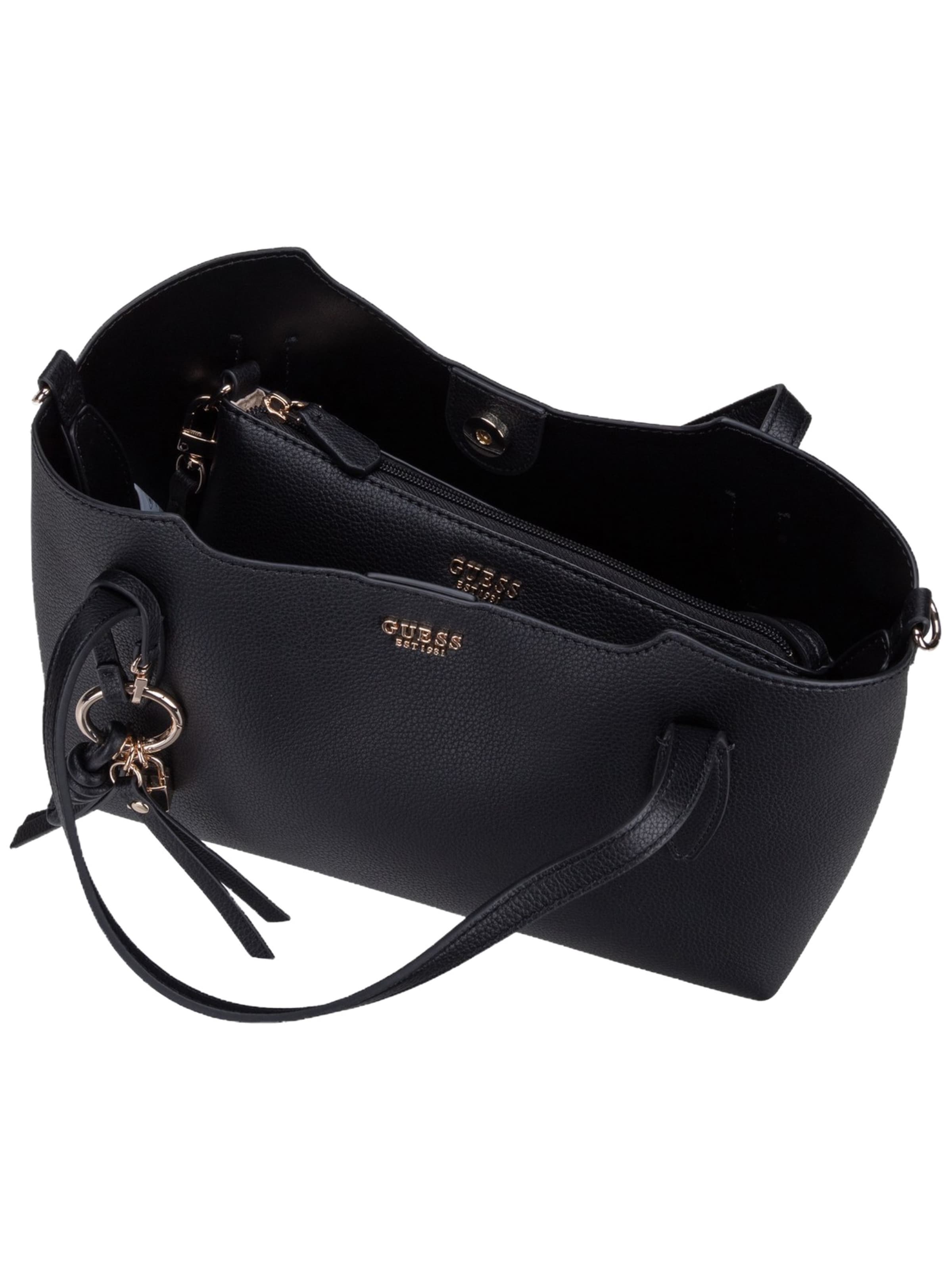 GUESS Handtasche ' Melody ' in Schwarz