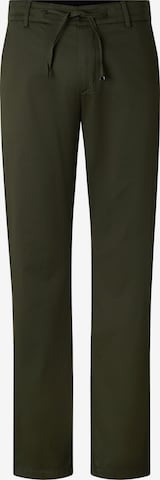 BOGNER Regular Chino Pants 'Riley' in Green: front