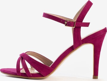 Celena Sandal 'Ciara' in Purple: front