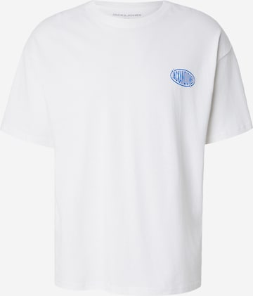 JACK & JONES T-shirt 'JJLEGACY' i vit: framsida
