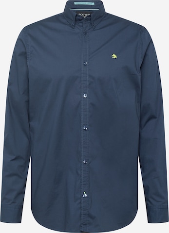 SCOTCH & SODA - Ajuste regular Camisa en gris: frente