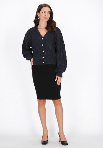 Cardigan Usha en bleu